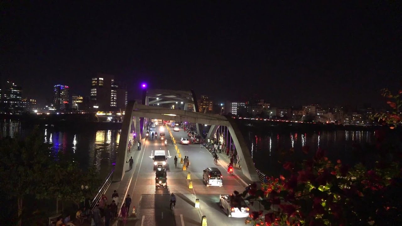 Beautiful Bridge at Hatirjheel Dhaka